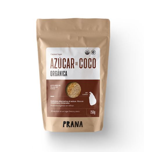 AZÚCAR DE COCO ORGÁNICO PRANA 250g