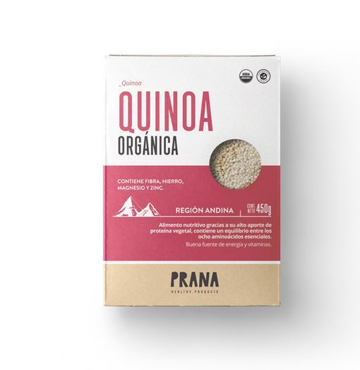 QUINOA ORGÁNICA PRANA 450g