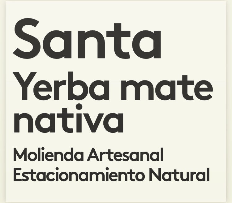 Yerba Mate SANTA Nativa 1Kg