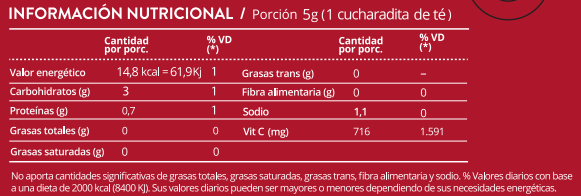 CAMU CAMU ORGÁNICO PRANA 60g