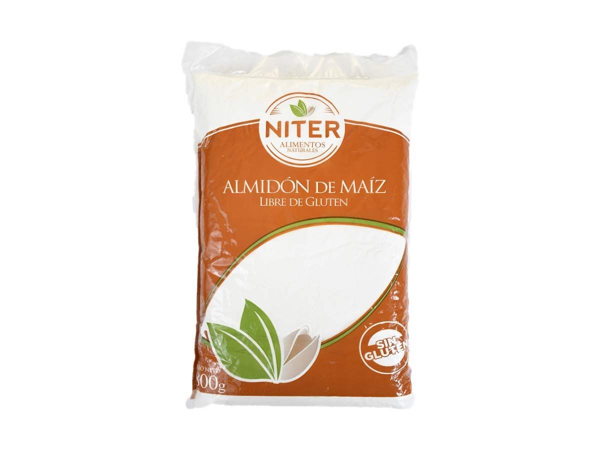 Almidón o fécula de maíz sin gluten NITER 800g