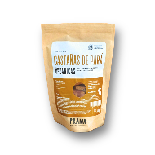 CASTAÑAS DE PARA ORGÁNICAS PRANA 190g