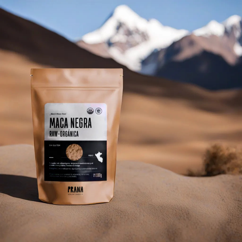 MACA NEGRA ORGANICA PRANA 100g