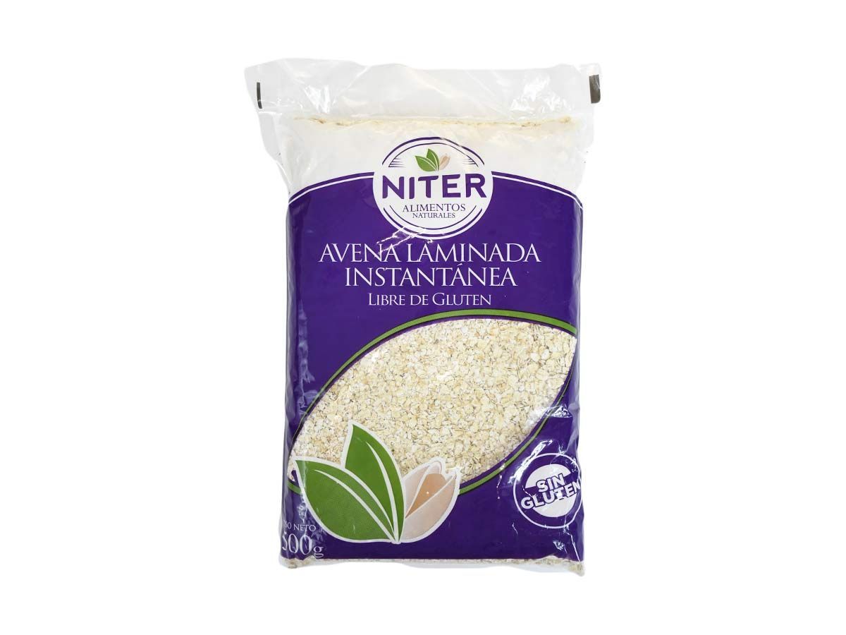 Avena laminada sin gluten NITER 500G