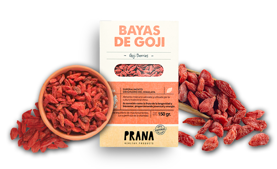 BAYAS DE GOJI ORGÁNICAS PRANA 150g