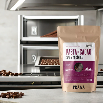 PASTA DE CACAO PRANA RAW 400g