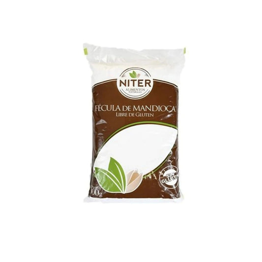 Almidón o Fécula de Mandioca sin gluten NITER 800g