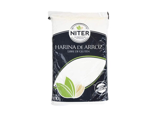 Harina de Arroz sin gluten NITER 800g