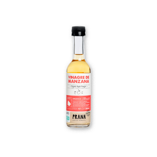 VINAGRE DE MANZANA ORGÁNICO PRANA 250ml